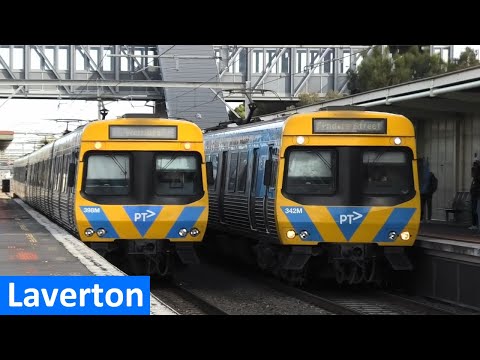 Trains & Buses at Laverton - Melbourne Transport