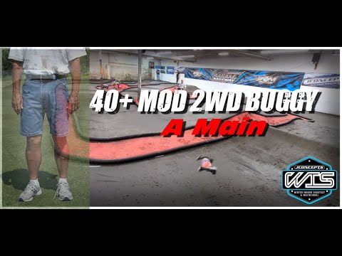 15th Annual JConcepts Winter Indoor Shootout & Invitational 40+ Mod 2wd Buggy A Main