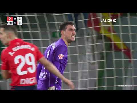 Elche CF vs CA Osasuna (0-0) | RESUMEN | J24 | #LALIGAEASPORTS