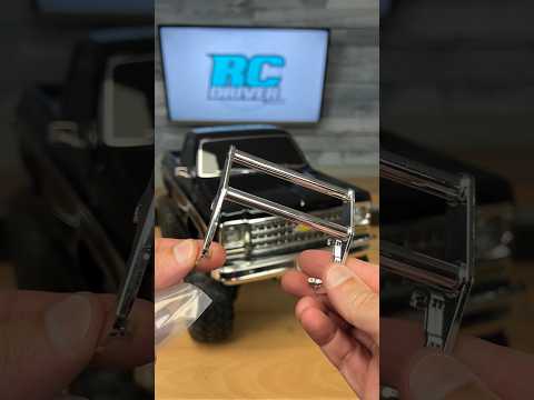 I Installed A Bumper Push Bar #traxxas #rccar