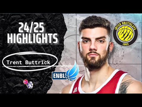 Trent Buttrick Highlights 2024/25 || Slovakia SBL || Inter Bratislava