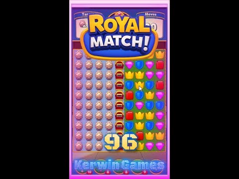 Royal Match Level 96 - No Boosters