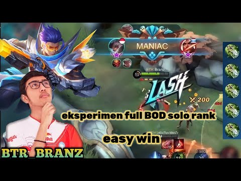 TUTORIAL GRANGER FULL BOD..!! SOLO RANK EASY WIN BY BRANZ..