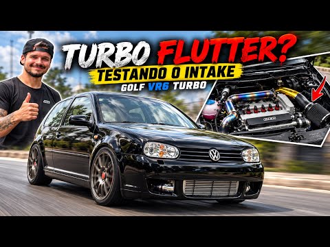 TESTANDO O NOVO INTAKE DO GOLF MK4 R32 DE 700CV🔥