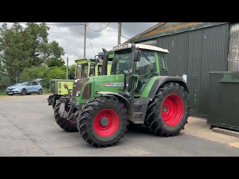 Fendt 415 Vario TMS 4WD tractor - BR & BE Millbank