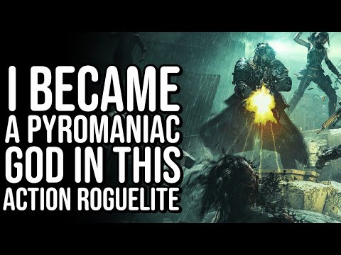 I Survived 50,000 ZOMBIES by BURNING EVERYTHING in this INSANE Roguelite!