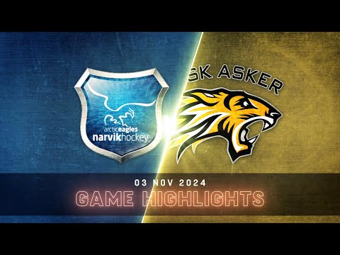 Narvik 2 - 11 Frisk Asker - Høydepunkter