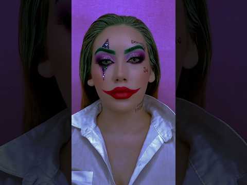 Tutoríal de JOKER💚 #joker #makeuphalloween #halloween #post #recomendar #parati #makeup