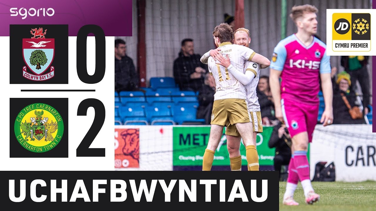 Colwyn Bay vs Caernarfon Town Highlights