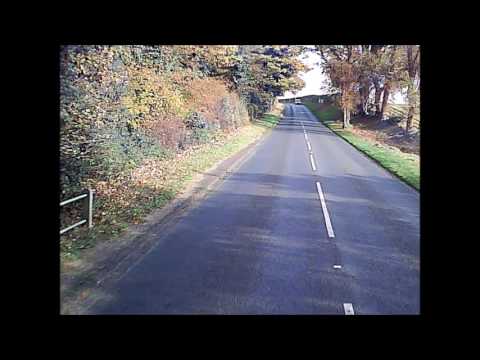 Bird Of Prey Swoops In Front Of My Truck (Dash Cam)