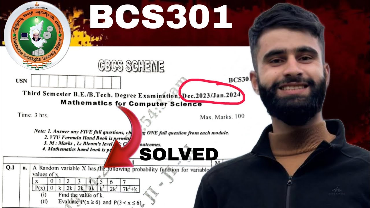 BCS301 Solved Paper Dec/Jan 2024 | Q.NO 1 (a)