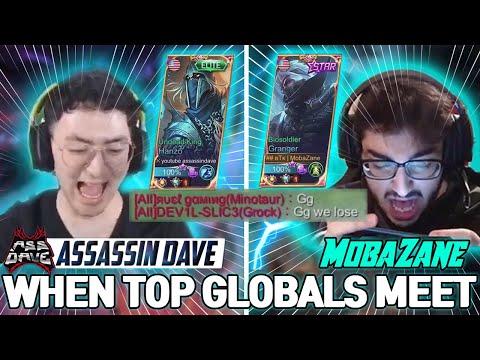 Top 1 Granger Meets Top 1 Hanzo | MobaZane | Mobile Legends