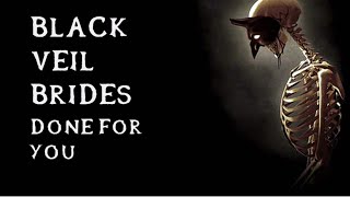 Black Veil Brides - Done For You (instrumental w/ background vocals)