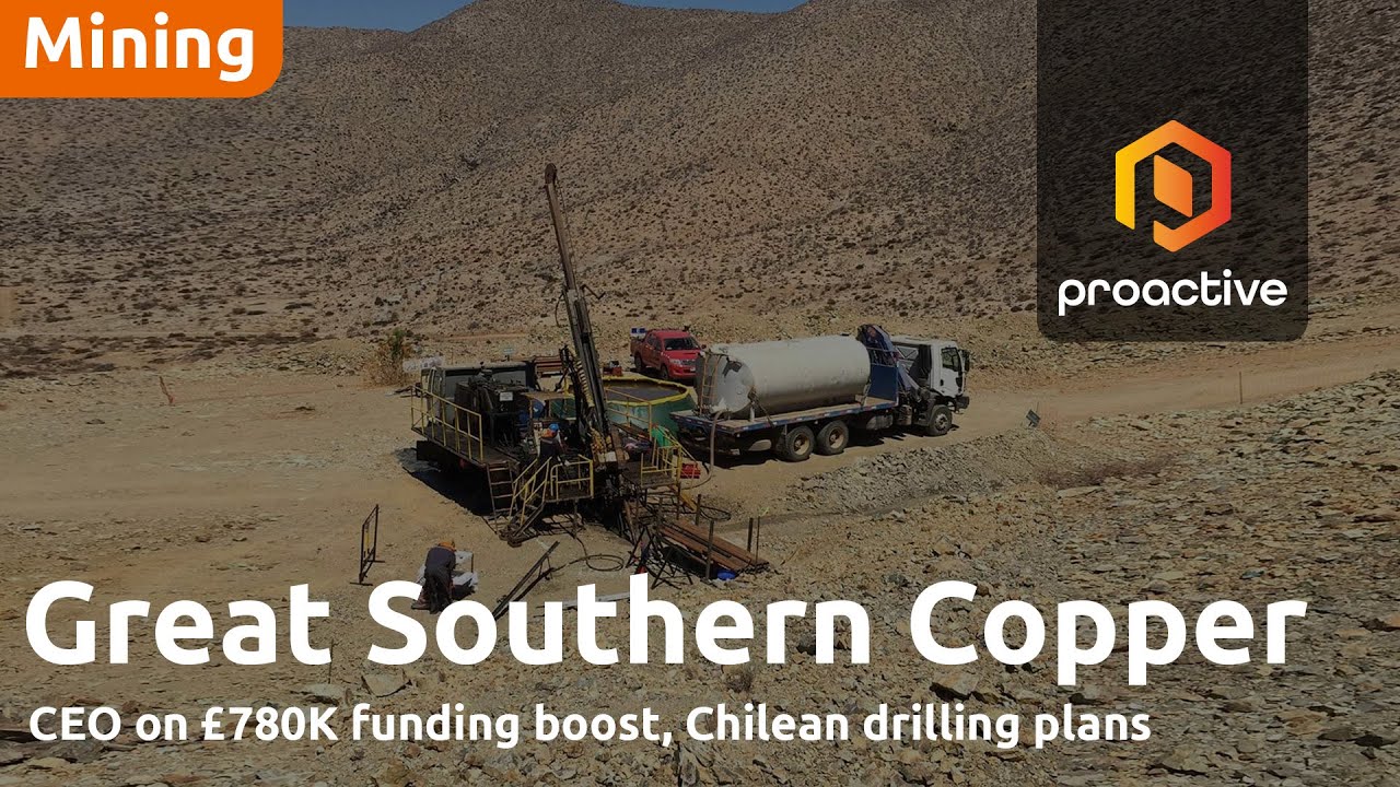 Great Southern Copper CEO Sam Garrett on £780K funding boost, Chilean drilling plans