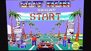 Outrun Comparison - Amstrad CPC - Commodore 64 - ZX Spectrum