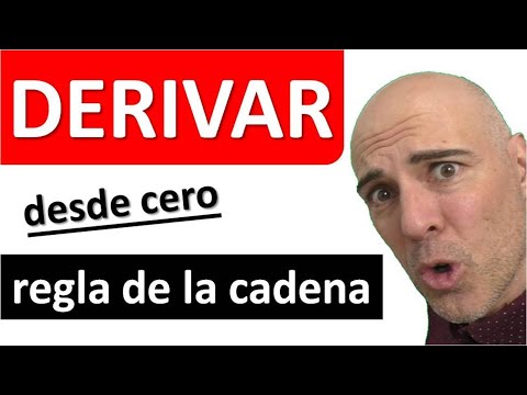 REGLA DE LA CADENA. Curso de derivadas