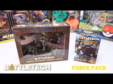 [BattleTech] Urban Lance Force Pack Opening!