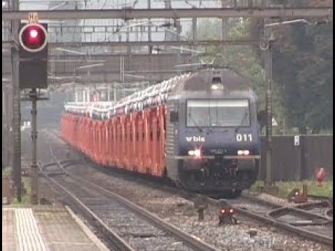 BLS 465011 ~ Car Train at Pratteln 19/09/2016
