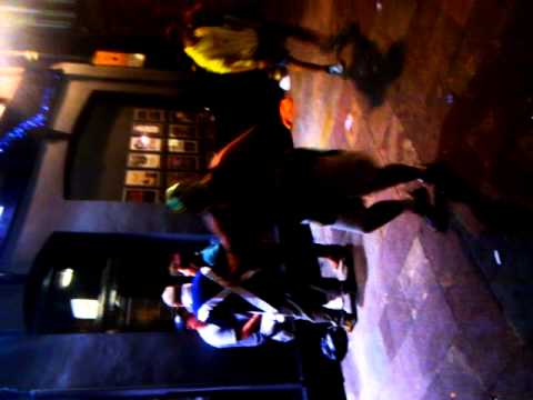 Glyn's Gimp mask dance!