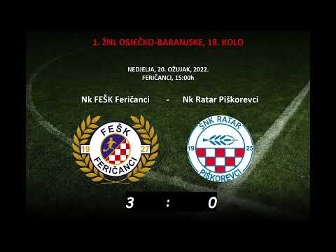 NK FEŠK FERIČANCI : NK RATAR PIŠKOREVCI 3:0
