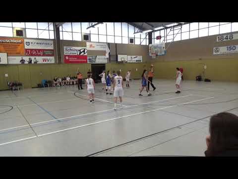 WNBL Saison 18-19 Malin Beuck Highlights vs. Main Sharks