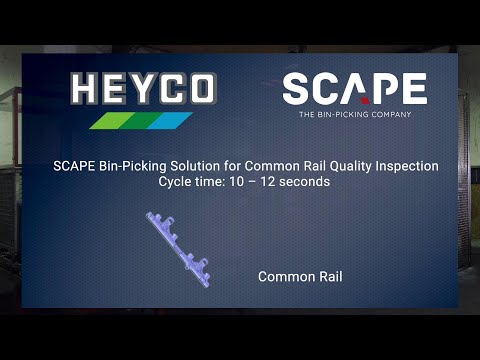 SCAPE Bin-Picking at HEYCO