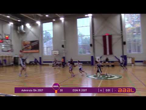 Admirals Basketball Academy 2007 vs DSN R 2007 U16