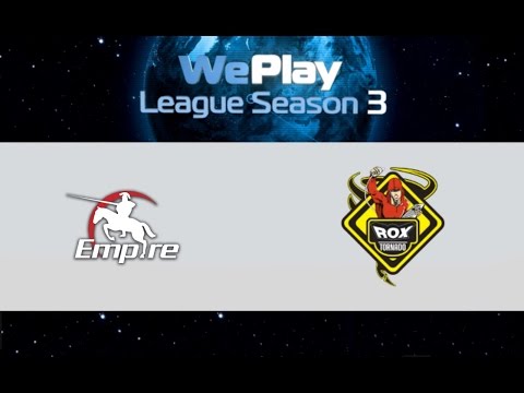 Empire vs Tornado Rox | WePlay League 3, 26.01.16