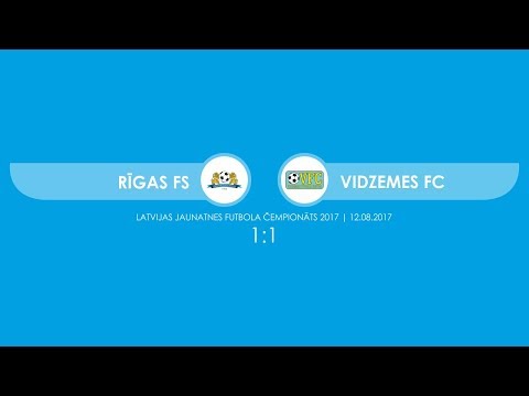 Rīgas FS U15 - Vidzemes FC U15 | 1:1
