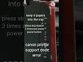 canon printer support code error solving
