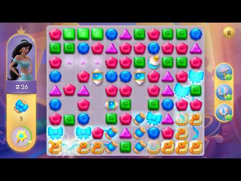 Disney Princess Majestic Quest Level 163 NO BOOSTERS - A S GAMING ✔