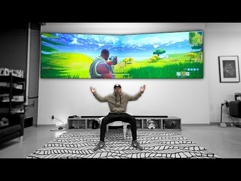 World’s Biggest Fortnite Gaming Setup!