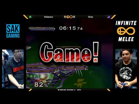 Avengers: Infinite Melee WR3 - Violence (Samus) vs Oreo (Falco)