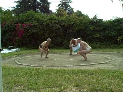 2011 CALIFORNIA SUMO OPEN MATCH 3 HIROSHI vs ART LIGHTWEIGHT