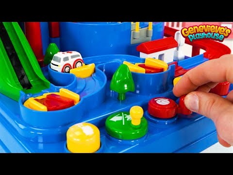 , title : 'Best Car Toy Learning Video for Toddlers - Preschool Educational Toy Vehicle Puzzle!'