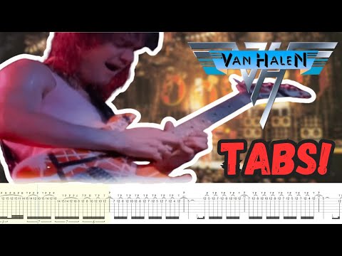 ERUPTION! Eddie Van Halen's Insane Rock Guitar Skills - Guitar Tab Included