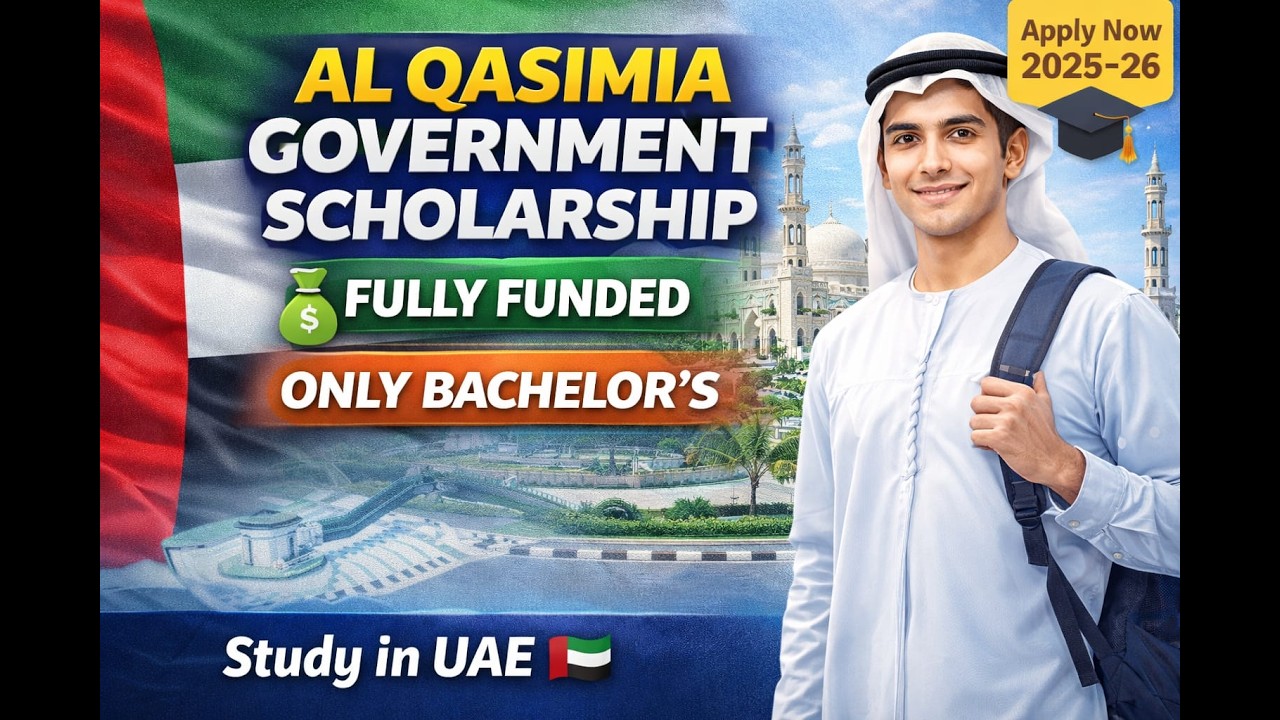 Study in UAE for Free 🇦🇪 | Al Qasimia University Scholarship 2026 | Full Guide