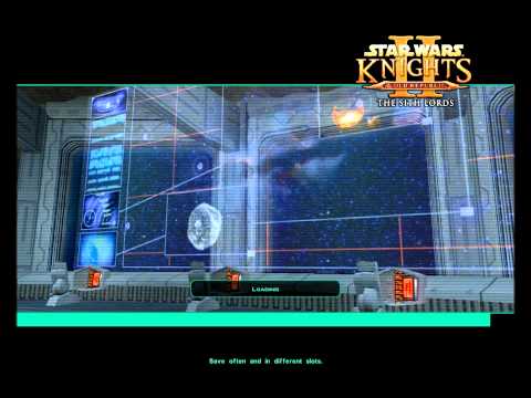 KOTOR 2 - Cut Content walkthrough Pt 1 (Prologue - Meeting Kreia) HD
