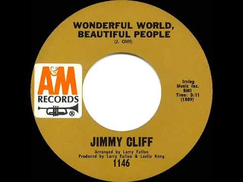 R.I.P. JIMMY CLIFF - 1970 HITS ARCHIVE: Wonderful World, Beautiful People - Jimmy Cliff (mono 45)