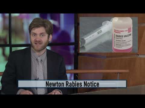 Newton Rabies Notice