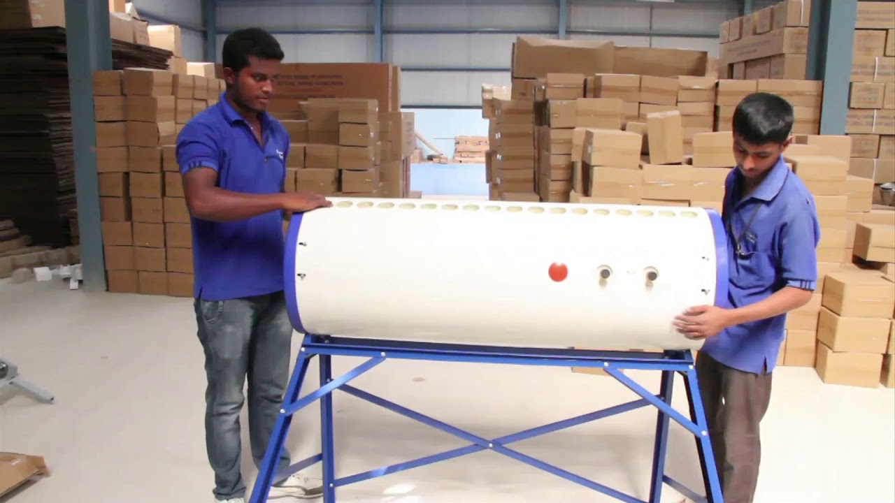 Watch video Installation of Supreme Solar Water Heater Systems | Tube Collectors Model Now Installation of Supreme Solar Water Heater Systems | Tube Collectors Model