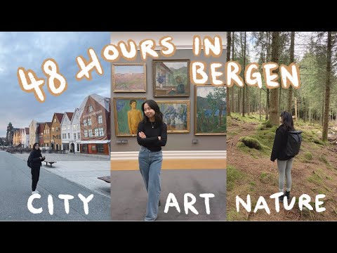 48 hours in bergen, norway | hiking, art, food, history, museums ✈️ 🌿