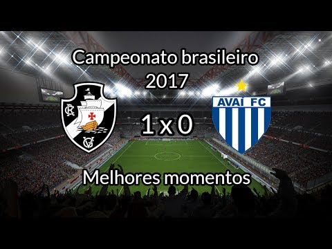 Vasco 1x0 Avaí   Melhores momentos Brasileirão  17 06 2017