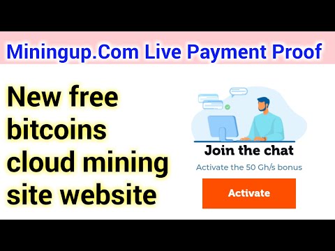 Miningup.Com btc cloud mining - new free cloud mining website 2020 - how to mine bitcoins on android