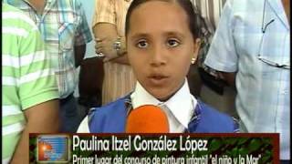 preview picture of video 'Punto Huasteco, Paulina Itzel ganadora del concurso el niño y la mar, ozuluamam Ver.mpg'