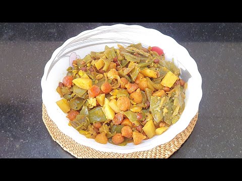 Easy and Simple Broad Beans Recipe || How to make Sim Aloo recipe at home || Tuhina231 kitchen #Sim