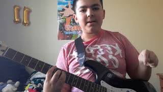castaway - green day guitar tutorial