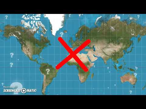 Mercator World vs Real World