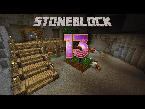 Minecraft StoneBlock #13 Nether Tour