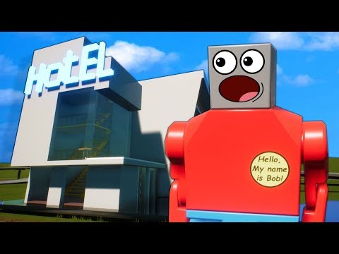 We Opened the WORST Hotel in Lego City! - Brick Rigs Multiplayer Roleplay